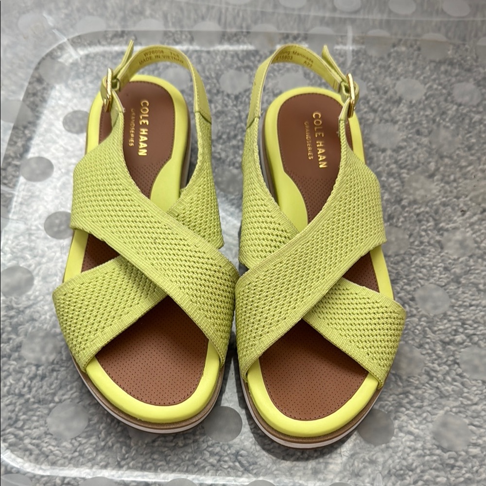 Cole Haan Women's Yellow Sandals